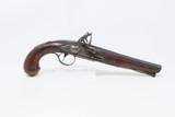 REVOLUTIONARY WAR Era CLARK of LONDON Antique British .62 FLINTLOCK Pistol
1760s-1770s ENGRAVED with GROTESQUE MASK Buttplate - 2 of 19