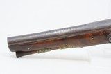 REVOLUTIONARY WAR Era CLARK of LONDON Antique British .62 FLINTLOCK Pistol
1760s-1770s ENGRAVED with GROTESQUE MASK Buttplate - 19 of 19