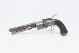 SCARCE Antique ENGRAVED T.K. BAKER Transitional .44 PERCUSSION Revolver
Unique Early Single Barrel English Revolver! - 2 of 20