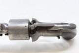 SCARCE Antique ENGRAVED T.K. BAKER Transitional .44 PERCUSSION Revolver
Unique Early Single Barrel English Revolver! - 8 of 20