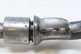 SCARCE Antique ENGRAVED T.K. BAKER Transitional .44 PERCUSSION Revolver
Unique Early Single Barrel English Revolver! - 14 of 20