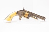 CASED & ENGRAVED Antique Civil War SMITH & WESSON No. 1 2nd Issue REVOLVER
GOLD AND SILVER PLATED - 18 of 21