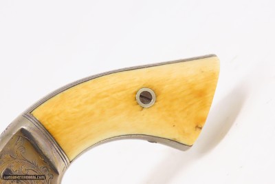 CASED & ENGRAVED Antique Civil War SMITH & WESSON No. 1 2nd Issue REVOLVERGOLD AND SILVER PLATED - Image 7 of 21