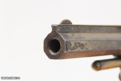 CASED & ENGRAVED Antique Civil War SMITH & WESSON No. 1 2nd Issue REVOLVERGOLD AND SILVER PLATED - Image 14 of 21
