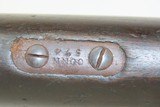 CT MILITIA Marked PROVIDENCE TOOL Company .45-70 GOVT PEABODY RIFLE Antique “CONN/574” Marked CONNECTICUT MILITIA Rifle - 6 of 21