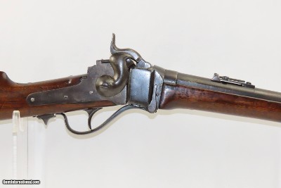 Antique SHARPS New Model 1859 16 GAUGE Shotgun Conversion Carbine DFC Classic Civil War/Old West Saddle Ring Carbine - Image 4 of 17