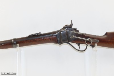 Antique SHARPS New Model 1859 16 GAUGE Shotgun Conversion Carbine DFC Classic Civil War/Old West Saddle Ring Carbine - Image 14 of 17