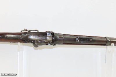 Antique SHARPS New Model 1859 16 GAUGE Shotgun Conversion Carbine DFC Classic Civil War/Old West Saddle Ring Carbine - Image 10 of 17