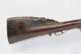 18th Century GOLD DAMASCENE FLINTLOCK SHOTGUN by BATISSE of NIMES, FRANCE
Side by Side ~17 Gauge Leather Cheek Pad - 14 of 18