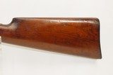 c1898 Antique Model 1897 MARLIN Lever Action .22 S, L, LR Rifle TAKEDOWN Inscribed “FRED.BERRYHILL/KEOKUK, IA 1901 - 3 of 22