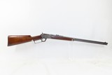 c1898 Antique Model 1897 MARLIN Lever Action .22 S, L, LR Rifle TAKEDOWN Inscribed “FRED.BERRYHILL/KEOKUK, IA 1901 - 17 of 22