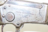 c1898 Antique Model 1897 MARLIN Lever Action .22 S, L, LR Rifle TAKEDOWN Inscribed “FRED.BERRYHILL/KEOKUK, IA 1901 - 16 of 22