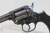 CASED Antique COLT LONDON DEPOT Shipped Model 1877 LIGHTNING REVOLVER ETCHED PANEL Double Action .38 Colt Made in 1881 - 7 of 24