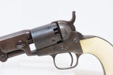 CASED 1859 Antique Pre-CIVIL WAR COLT Model 1849 POCKET Revolver ANTEBELLUM With IVORY GRIP and ACCESSORIES - 7 of 25