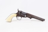 CASED 1859 Antique Pre-CIVIL WAR COLT Model 1849 POCKET Revolver ANTEBELLUM With IVORY GRIP and ACCESSORIES - 22 of 25