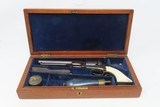 CASED 1859 Antique Pre-CIVIL WAR COLT Model 1849 POCKET Revolver ANTEBELLUM With IVORY GRIP and ACCESSORIES - 2 of 25