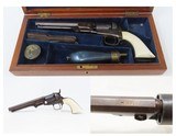 CASED 1859 Antique Pre-CIVIL WAR COLT Model 1849 POCKET Revolver ANTEBELLUM With IVORY GRIP and ACCESSORIES - 1 of 25