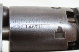 1 of 125; EXTREMELY RARE Antique 4” Barrel COLT M1849 “Wells Fargo” POCKET
“HOLY GRAIL” with 4 KNOWN EXAMPLES as of 2010 - 7 of 19