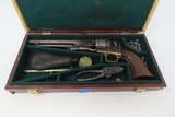c1861 mfr. 4-SCREW Antique COLT Model 1860 .44 ARMY CIVIL WAR WILD WEST Revolver Used BEYOND the Civil War w/ACCESSORIES - 3 of 22