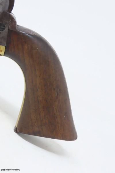 c1861 mfr. 4-SCREW Antique COLT Model 1860 .44 ARMY CIVIL WAR WILD WEST Revolver Used BEYOND the Civil War w/ACCESSORIES - Image 6 of 22