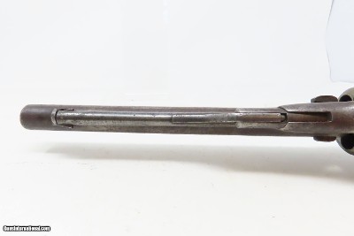 c1861 mfr. 4-SCREW Antique COLT Model 1860 .44 ARMY CIVIL WAR WILD WEST Revolver Used BEYOND the Civil War w/ACCESSORIES - Image 17 of 22