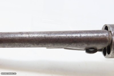 c1861 mfr. 4-SCREW Antique COLT Model 1860 .44 ARMY CIVIL WAR WILD WEST Revolver Used BEYOND the Civil War w/ACCESSORIES - Image 12 of 22