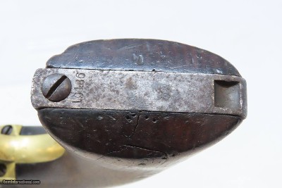 c1861 mfr. 4-SCREW Antique COLT Model 1860 .44 ARMY CIVIL WAR WILD WEST Revolver Used BEYOND the Civil War w/ACCESSORIES - Image 15 of 22