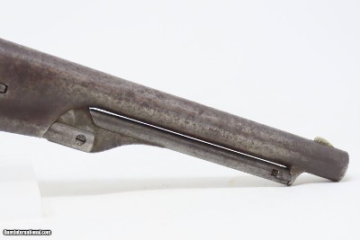 c1861 mfr. 4-SCREW Antique COLT Model 1860 .44 ARMY CIVIL WAR WILD WEST Revolver Used BEYOND the Civil War w/ACCESSORIES - Image 22 of 22