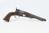c1861 mfr. 4-SCREW Antique COLT Model 1860 .44 ARMY CIVIL WAR WILD WEST Revolver Used BEYOND the Civil War w/ACCESSORIES - 19 of 22