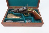 CASED COLT Antique CIVIL WAR .31 Percussion M1849 POCKET Revolver FRONTIER
With Stagecoach Robbery Cylinder Scene - 2 of 25