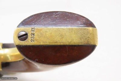 CASED COLT Antique CIVIL WAR .31 Percussion M1849 POCKET Revolver FRONTIERWith Stagecoach Robbery Cylinder Scene - Image 18 of 25