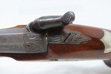 Antique DERINGER Pistol ENGRAVED 1850s Engraved “PEANUT” Size Self Defense Pistol! Designed by Henry Deringer of Philadelphia, PA - 8 of 16