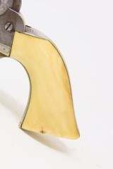 IVORY GRIPPED Antique COLT Model 1849 POCKET Revolver CIVIL WAR CASED .311860 Manufactured Revolver with ACCESSORIES - 6 of 25