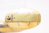 IVORY GRIPPED Antique COLT Model 1849 POCKET Revolver CIVIL WAR CASED .311860 Manufactured Revolver with ACCESSORIES - 19 of 25
