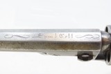 IVORY GRIPPED Antique COLT Model 1849 POCKET Revolver CIVIL WAR CASED .311860 Manufactured Revolver with ACCESSORIES - 12 of 25