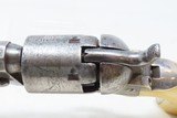 IVORY GRIPPED Antique COLT Model 1849 POCKET Revolver CIVIL WAR CASED .311860 Manufactured Revolver with ACCESSORIES - 11 of 25
