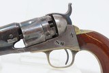 FINE Cased CIVIL WAR Era Antique COLT M1862 .36 Percussion POLICE Revolver
Mid-Civil War 1863 PRODUCTION with ACCESSORIES - 7 of 21
