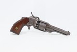 VERY SCARCE 1 of 500 Antique CIVIL WAR Percussion C.R. ALSOP NAVY Revolver
Unique Early 1860s .36 Cal. Spur Trigger Revolver - 16 of 19