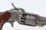 VERY SCARCE 1 of 500 Antique CIVIL WAR Percussion C.R. ALSOP NAVY Revolver
Unique Early 1860s .36 Cal. Spur Trigger Revolver - 18 of 19