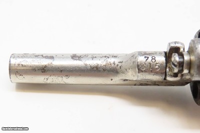 FACTORY ENGRAVED Antique COLT “Open Top” .22 RF POCKET Revolver PEARL GRIPColt’s Answer to Smith & Wesson’s No. 1 Revolver - Image 13 of 17