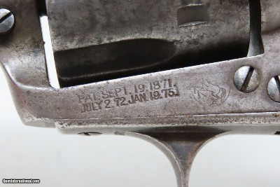 c1902 mfr. COLT Single Action Army “PEACEMAKER” .38-40 WCF C&R Revolver SAA 1st Generation of Colt’s Iconic Pistol - Image 7 of 19
