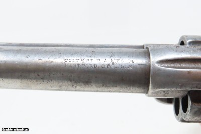 c1902 mfr. COLT Single Action Army “PEACEMAKER” .38-40 WCF C&R Revolver SAA 1st Generation of Colt’s Iconic Pistol - Image 10 of 19