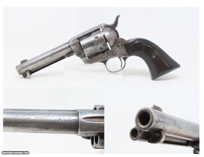 c1902 mfr. COLT Single Action Army “PEACEMAKER” .38-40 WCF C&R Revolver SAA 1st Generation of Colt’s Iconic Pistol