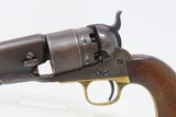c1862 mfr. Antique U.S. COLT Model 1860 ARMY .44 cal CIVIL WAR WILD WEST MARTIALLY INSPECTED Revolver Used Beyond Civil War - 4 of 17