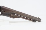 c1862 mfr. Antique U.S. COLT Model 1860 ARMY .44 cal CIVIL WAR WILD WEST MARTIALLY INSPECTED Revolver Used Beyond Civil War - 17 of 17