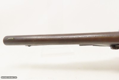 c1862 mfr. Antique U.S. COLT Model 1860 ARMY .44 cal CIVIL WAR WILD WEST MARTIALLY INSPECTED Revolver Used Beyond Civil War - Image 10 of 17