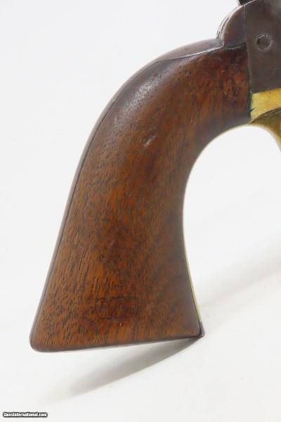c1862 mfr. Antique U.S. COLT Model 1860 ARMY .44 cal CIVIL WAR WILD WEST MARTIALLY INSPECTED Revolver Used Beyond Civil War - Image 15 of 17