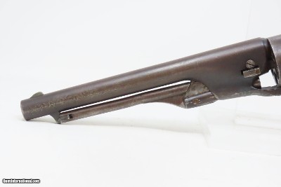 c1862 mfr. Antique U.S. COLT Model 1860 ARMY .44 cal CIVIL WAR WILD WEST MARTIALLY INSPECTED Revolver Used Beyond Civil War - Image 5 of 17