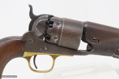 c1862 mfr. Antique U.S. COLT Model 1860 ARMY .44 cal CIVIL WAR WILD WEST MARTIALLY INSPECTED Revolver Used Beyond Civil War - Image 16 of 17