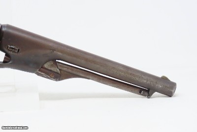 c1862 mfr. Antique U.S. COLT Model 1860 ARMY .44 cal CIVIL WAR WILD WEST MARTIALLY INSPECTED Revolver Used Beyond Civil War - Image 17 of 17